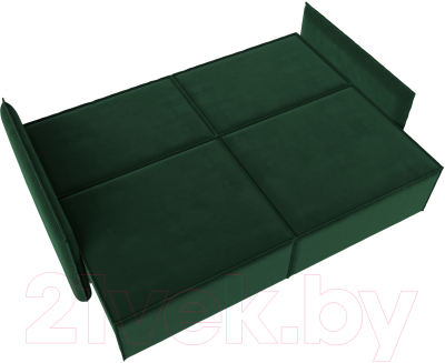 Диван Лига Диванов Либерти (велюр зеленый)