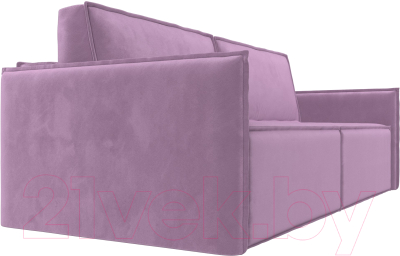 Диван Лига Диванов Либерти (микровельвет сиреневый)