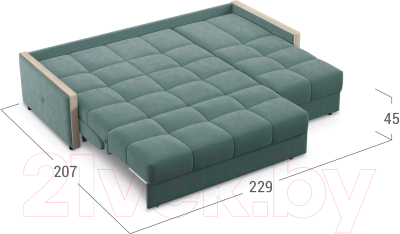 Диван угловой Moon Trade 125 / 004849