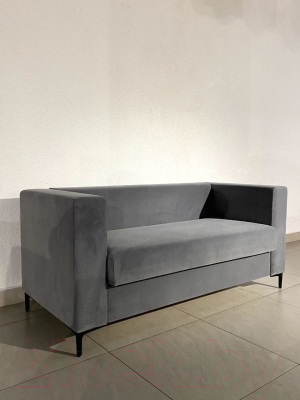 Диван Tiolly Модена 2 ДММ-178 с ящиком (велюто 12 серый)