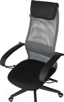 Кресло офисное Бюрократ CH-607 (темно-серый TW-04/черный Neo Black)