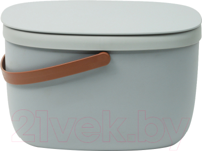 Контейнер для пищевых отходов Qualy Foody / QL10380-GY - фото