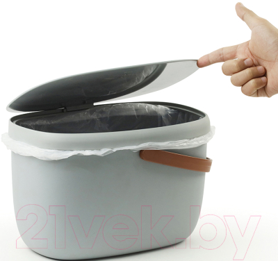 Контейнер для пищевых отходов Qualy Foody / QL10380-GY