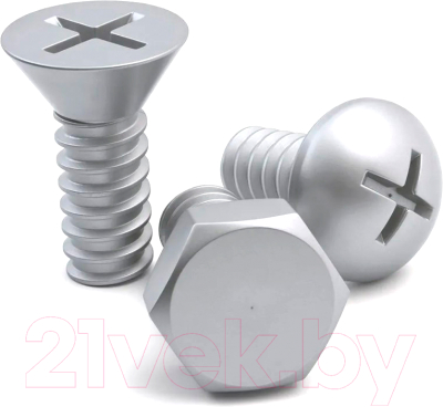 Набор крючков для одежды Qualy Screw / QL10064-SV - фото