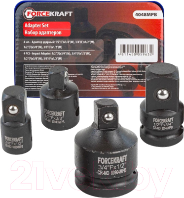 Набор адаптеров слесарных ForceKraft FK-4048MPB - фото