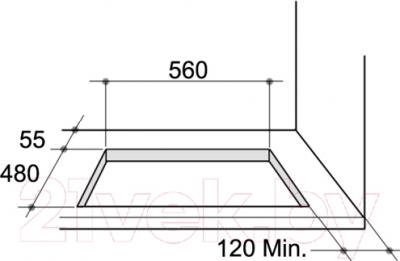 Газовая варочная панель Zigmund & Shtain MN 114.61 W