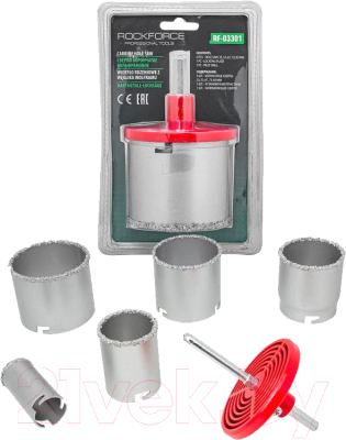 Набор коронок RockForce RF-03301 - фото