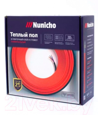 Теплый пол электрический Nunicho Etalon SHS 100Вт (5м)