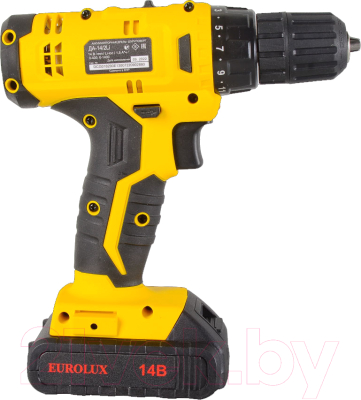 Аккумуляторная дрель-шуруповерт EUROLUX ДА-14/2Li (72/14/39)