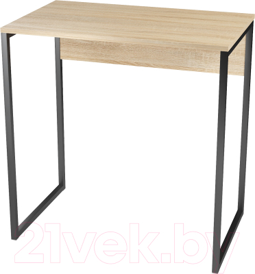 Письменный стол ГМЦ СПМ-5 Metal (дуб сонома/черный) - фото
