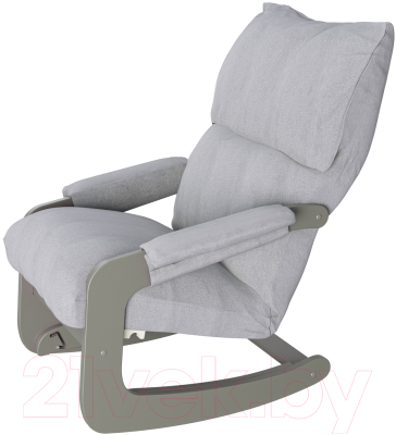 Кресло-качалка Мебелик 81 (лунар аш/серый ясень) - фото