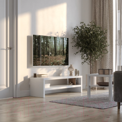 Тумба Mio Tesoro Энкель TV12 (белый)