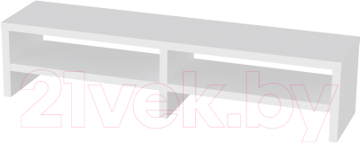 Тумба Mio Tesoro Энкель TV16 (белый) - фото