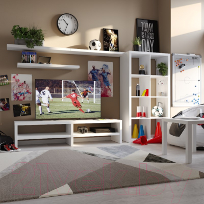 Тумба Mio Tesoro Энкель TV16 (белый)