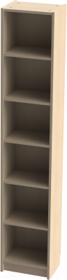 Стеллаж Mio Tesoro Варма 40 (шпон дуб, беленый) - фото