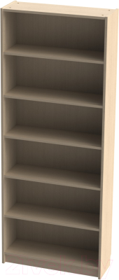 Стеллаж Mio Tesoro Варма 80 (шпон дуб, беленый) - фото