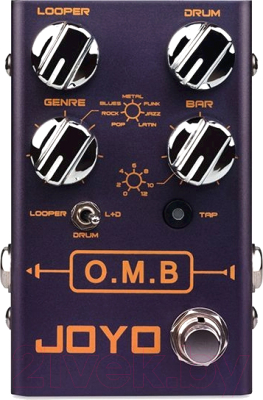 Педаль электрогитарная Joyo R-06-OMB-LOOP/DRUMMACHINE - фото