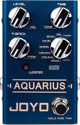 Педаль электрогитарная Joyo R-07-Aquariusdelay/Looper - фото