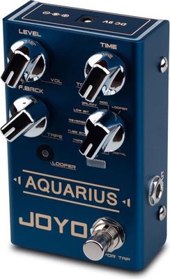 Педаль электрогитарная Joyo R-07-Aquariusdelay/Looper