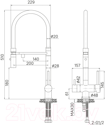 Смеситель IDDIS Ace ACEBLFFi05