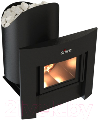 Печь отопительная Grill'D Aurora 180 Window - фото