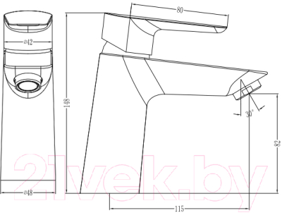 Смеситель IDDIS Cloud CLOSB00i01