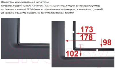 Переходная рамка Incar RSZ-N05