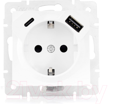 Розетка Lezard Vesna 742-0288-181TC