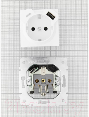 Розетка Lezard Vesna 742-0288-181TC