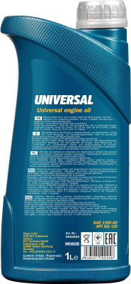 Моторное масло Mannol Universal 15W40 SG/CD / MN7405-1