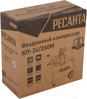 Воздушный компрессор Ресанта КП-24/260М