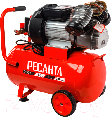 Воздушный компрессор Ресанта КП-50/400М (74/7/6) - фото