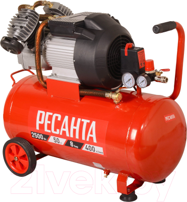 Воздушный компрессор Ресанта КП-50/400М (74/7/6)
