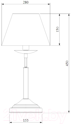 Прикроватная лампа Евросвет Hotel 01010/1