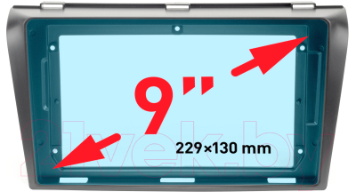 Переходная рамка Incar RMZ-FC423