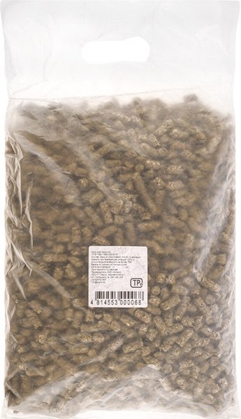 Сено для птиц и грызунов Грызуняшка Гранулированное с отрубями - фото