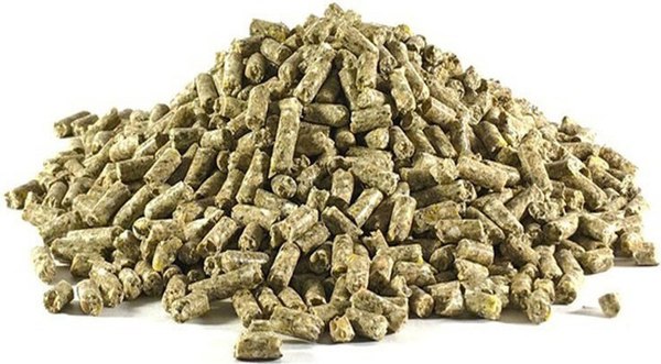 Сено для птиц и грызунов Грызуняшка Гранулированное с отрубями