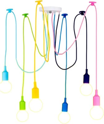 Люстра Sipl Loft Паук на 6 ламп ZD74L - фото