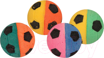 Набор игрушек для кошек Triol Мяч футбольный / 22131015 - фото