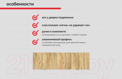 Экран для ванны Perfecto Linea 36-031818