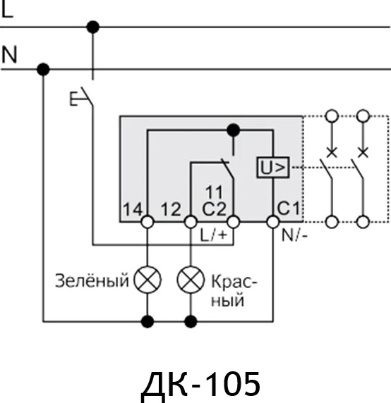 Дополнительный контакт DEKraft 13303DEK