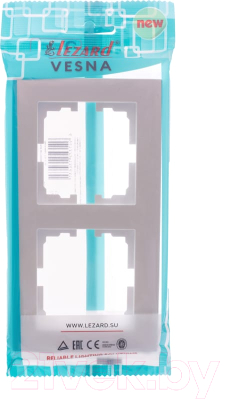 Рамка для выключателей и розеток Lezard Vesna 742-3000-147