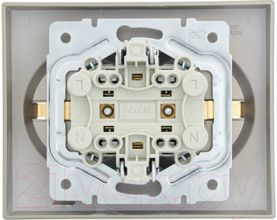 Розетка Lezard Vesna 742-3700-127B