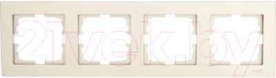 Рамка для выключателей и розеток Lezard Vesna 742-3700-149 - фото