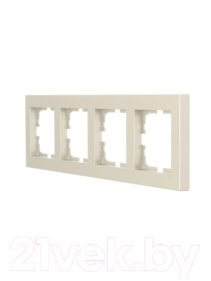 Рамка для выключателей и розеток Lezard Vesna 742-3700-149