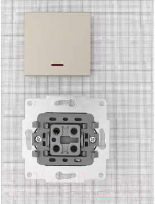 Выключатель Lezard Vesna 742-3788-111