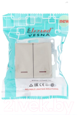 Выключатель Lezard Vesna 742-3788-112