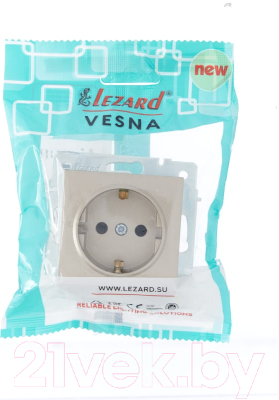 Розетка Lezard Vesna 742-3788-124B - фото