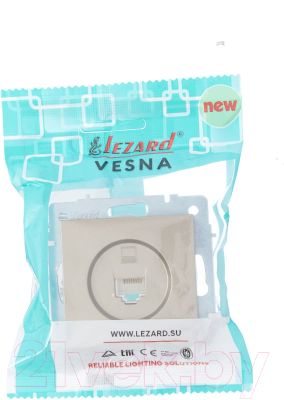 Розетка Lezard Vesna 742-3788-139