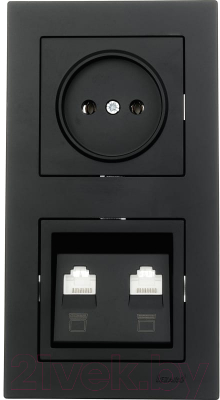 Рамка для выключателей и розеток Lezard Vesna 742-4200-152